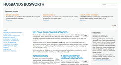 Desktop Screenshot of husbandsbosworth.info
